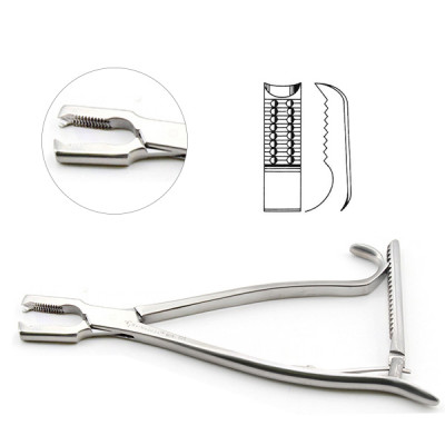 Kern Bone Holding Forceps 5 1/2 inch with Ratchet