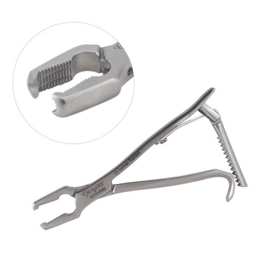 Kern Bone Holding Forceps 6 1/2 inch with Ratchet