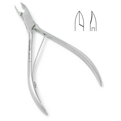 Nail Nipper 6 inch Straight Jaws Single Spring Chrome