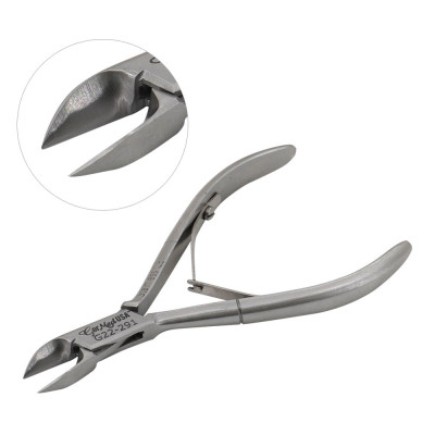 Nail Nipper 6 inch Straight Jaws Extra Narrow Double Spring Stainless