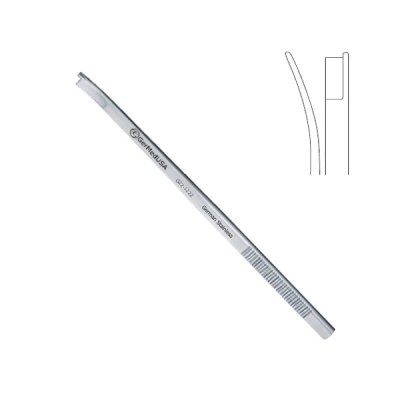 Anderson Neivert Osteotome 8 inch Curved Left 1/4 inch (7mm)