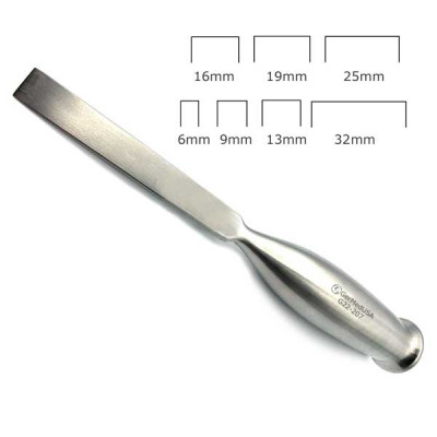 Smith Peterson Osteotomes 8 inch Straight 1/4 inch (6mm)