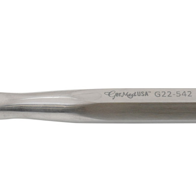 Sheehan Osteotome 6 1/4" Straight 19/32" (15mm) With Serrated Handle End