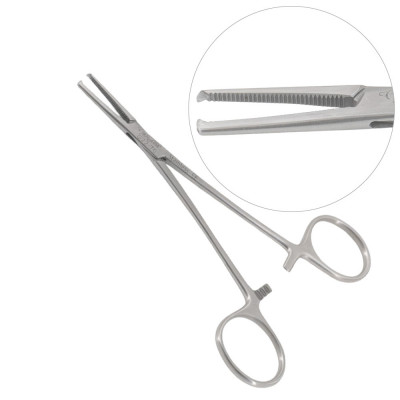 Halsted Mosquito Forceps 5 inch Straight, 1x2 Teeth