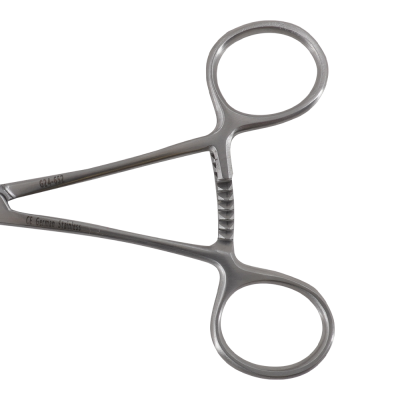 Plate Holding Forceps 5 1/2" Curved