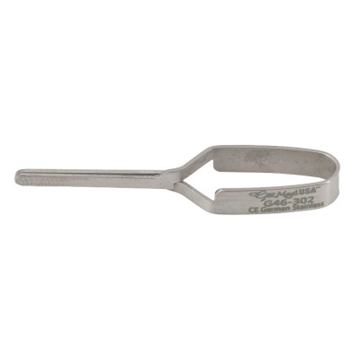 Schwartz Vessel Clip 1`` Straight Jaws 1.7x8mm