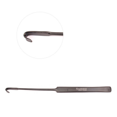 Snook Ovariectomy Hooks 8 inch, Gun Metal