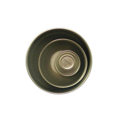 Stainless Steel Bowls Small, Medium and Large Set of 3