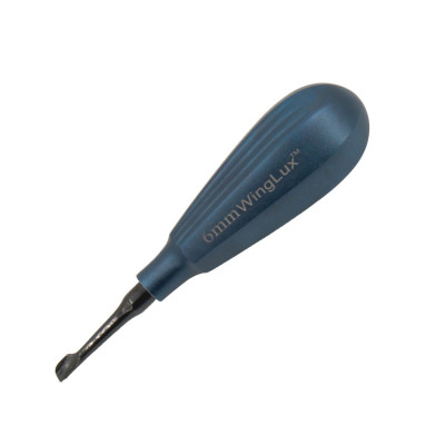 Winged Elevator Tip 6mm 4 1/2`` Blue Extra Small