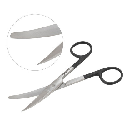 Operating Scissors SuperCut Sharp Blunt Points Curved