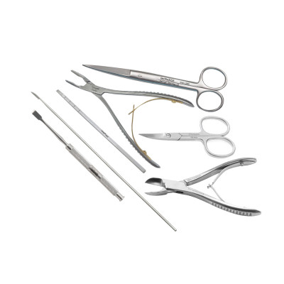 Bone Surgery Instrument Kit for Rats, Cats, Rabbits