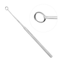 Buck Ear Curette 7 inch Straight Sharp
