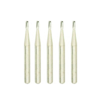 Dental Friction Grip Pear Burs - Pack of 5