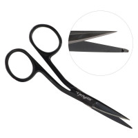 Hi Level Bandage Scissors 4 1/2" Left Hand Gun Metal Coating (Knowles)