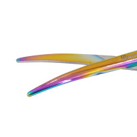 Metzenbaum Dissecting Scissors 5" Rainbow Coated Straight