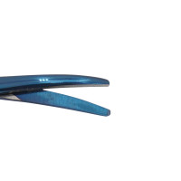 Metzenbaum Dissecting Scissors 5" Blue Coated Curved