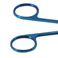 Metzenbaum Dissecting Scissors 5" Blue Coated Curved