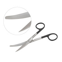 Operating Scissors SuperCut Sharp Blunt Curved 4 1/2"