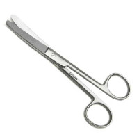 Operating Scissors 4 1/2" Curved - Blunt/Blunt