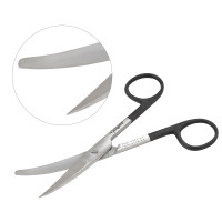 Operating Scissors SuperCut Sharp Blunt Curved Standard Pattern 5 1/2"