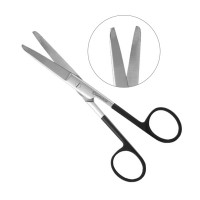 Operating Scissors SuperCut Blunt Blunt Curved Standard Pattern 5 1/2"