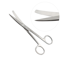Operating Scissors 6" Curved - Sharp/Blunt