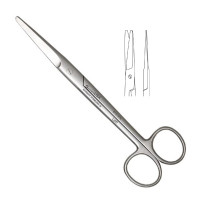 Mayo Dissecting Scissors 5 1/2", Straight, Left Hand