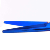 Mayo Dissecting Scissors Straight 6 3/4", Blue Coated