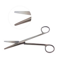 Mayo Dissecting Scissors Straight 6 3/4", Gun Metal