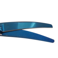 Mayo Dissecting Scissors Curved 6 3/4" Blue Coated