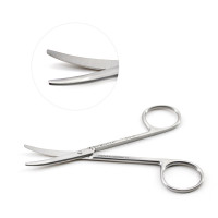 Strabismus Scissors Curved 4 1/2"