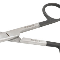 Supercut Canine Ear Cropping Scissors Curved - Sharp/Blunt