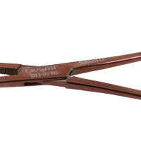 Crile Hemostatic Forceps Straight 5 1/2" Rose Gold Coated