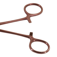 Crile Hemostatic Forceps Straight 5 1/2" Rose Gold Coated