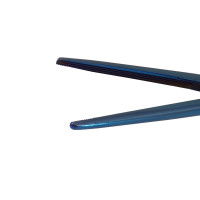 Rochester Carmalt Forceps Straight 5 1/2" Blue Coated