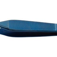 Adson Dressing Forceps Blue Coated 4 3/4" Serrated