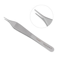 Adson Tissue Forceps 1x2 Teeth 4 3/4"