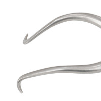 Gelpi Crossover Retractor (Neroma) Drop Angle 4 1/2" 11.5cm Blunt Tips