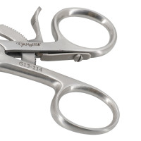 Gelpi Crossover Retractor (Neroma) Drop Angle 4 1/2" 11.5cm Blunt Tips