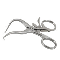 Gelpi Retractor 3 1/2" Crossover 90 Degree Angle Blunt Tips