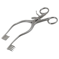 Adson Retractor 7 1/2" Angled Sharp 4x4