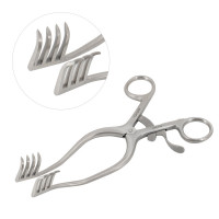 Adson Retractor 7 1/2" Straight Sharp 4x4