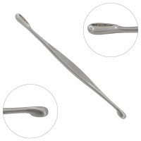 Gall Bladder Cystotomy Spoon 5 1/2" Double Ended 10mm / 16mm