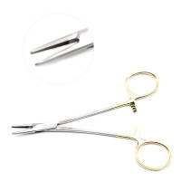 Webster Needle Holder Left Hand 4 3/4 inch Serrated Jaws - Tungsten Carbide