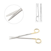 Metzenbaum Scissors Straight 5" Delicate - Tungsten Carbide