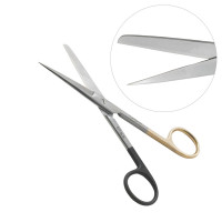 Operating Scissors Super Blunt Straight 5 1/2" Super Sharp - Tungsten Carbide