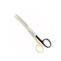 Operating Scissors Blunt Blunt Curved 4 1/2" Super Sharp - Tungsten Carbide