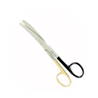 Operating Scissors Blunt Blunt Curved 5" Super Sharp - Tungsten Carbide