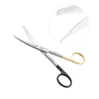 Operating Scissors Sharp Blunt Curved 5 1/2" Super Sharp - Tungsten Carbide