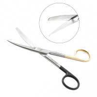 Operating Scissors Sharp Blunt Curved 5 1/2" Super Sharp - Tungsten Carbide